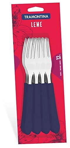 12 Garfos De Mesa Inox Leme Tramontina