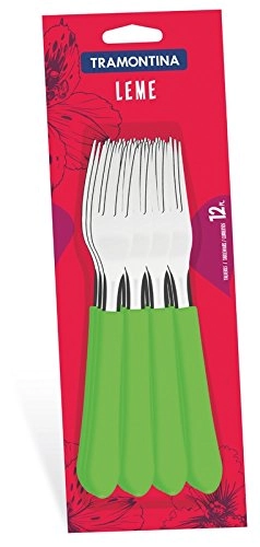 12 Garfos De Mesa Inox Leme Tramontina
