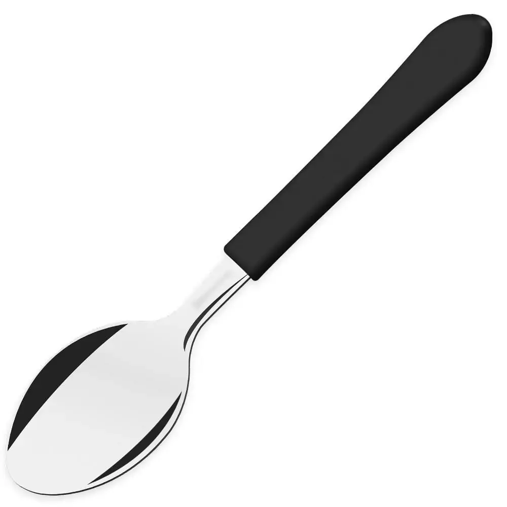 Colher Para Chá Inox Preta Tramontina Leme