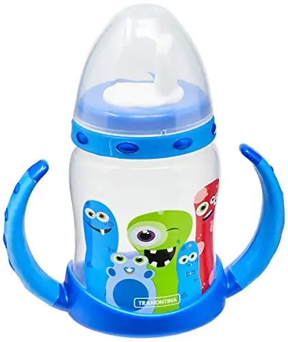 Copo Infantil Monster Baby Azul