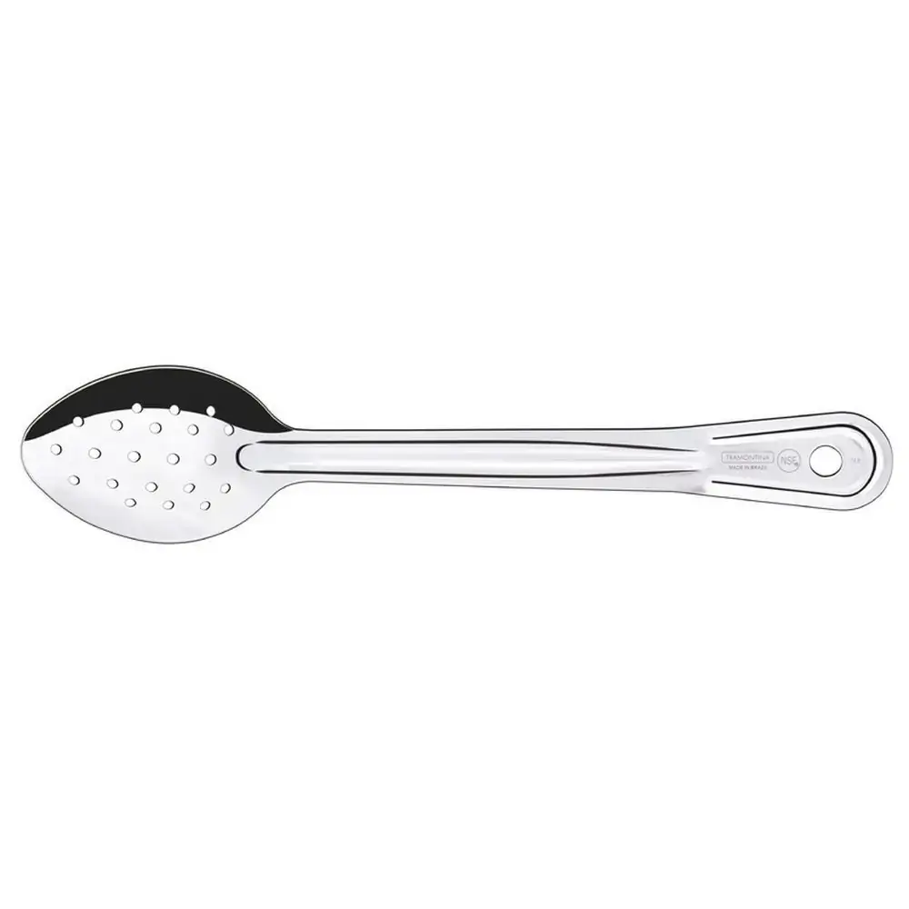 Colher Tramontina Inox C/ Furos Buzios