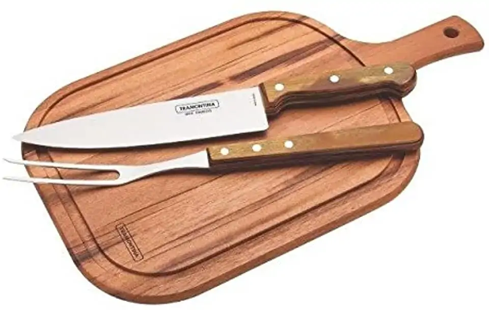 Kit Tramontina Churrasco C/3 Pecas