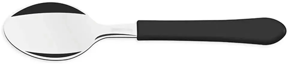 Colher P/sobremesa Inox Leme Preto