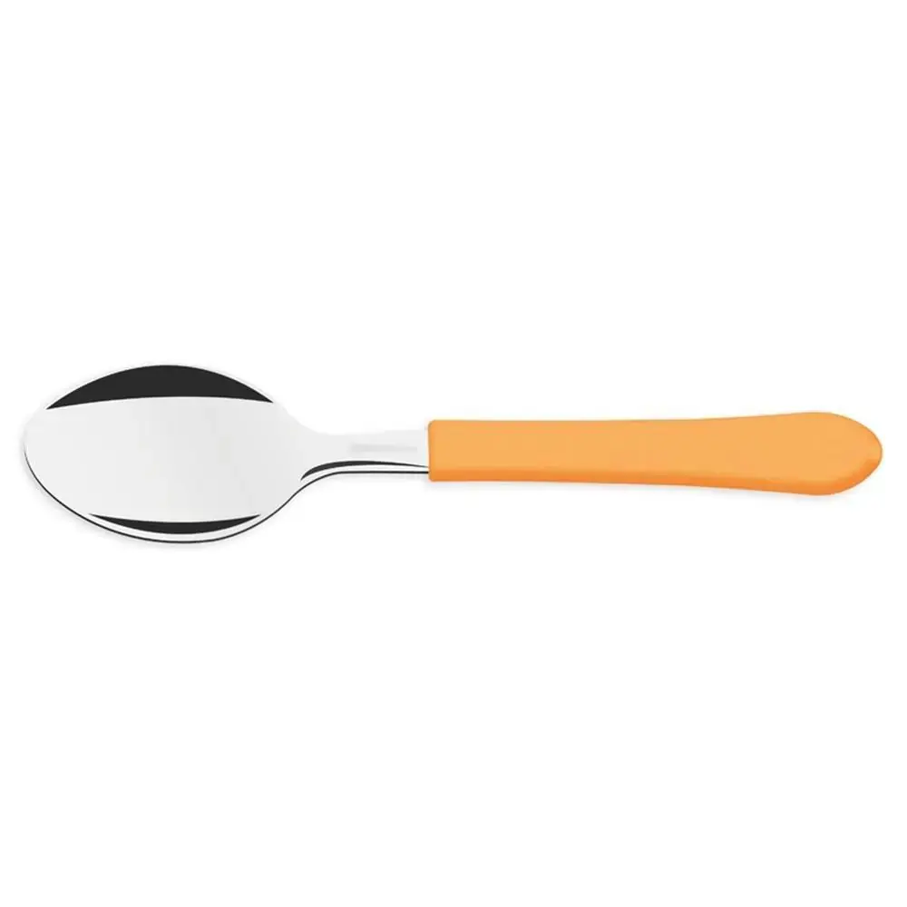 Colher P/sobremesa Inox Leme Laranja