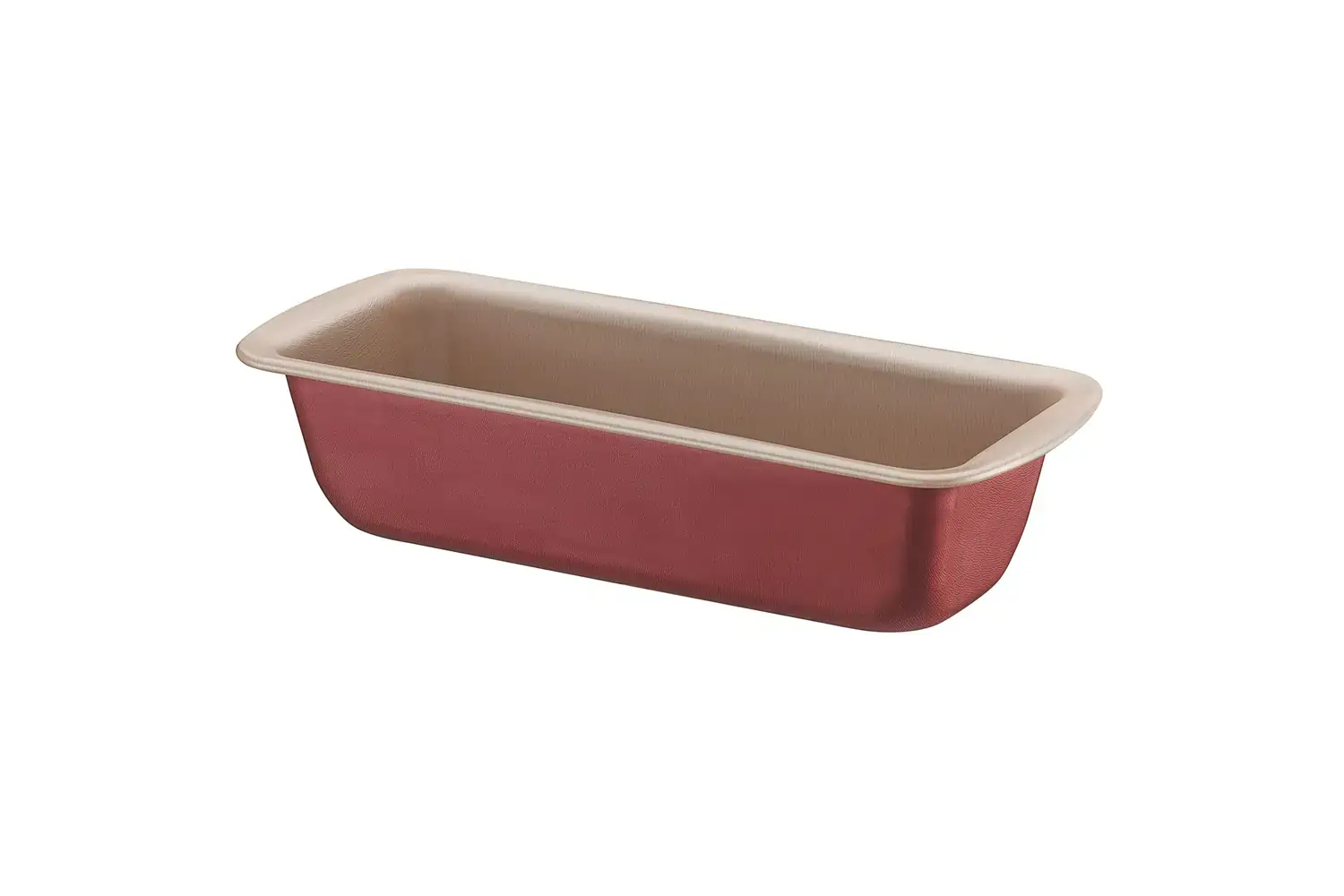 Forma para Pão e Bolo Tramontina Brasil Vermelha em Alumínio com Revestimento Antiaderente 22 cm 1,2 L