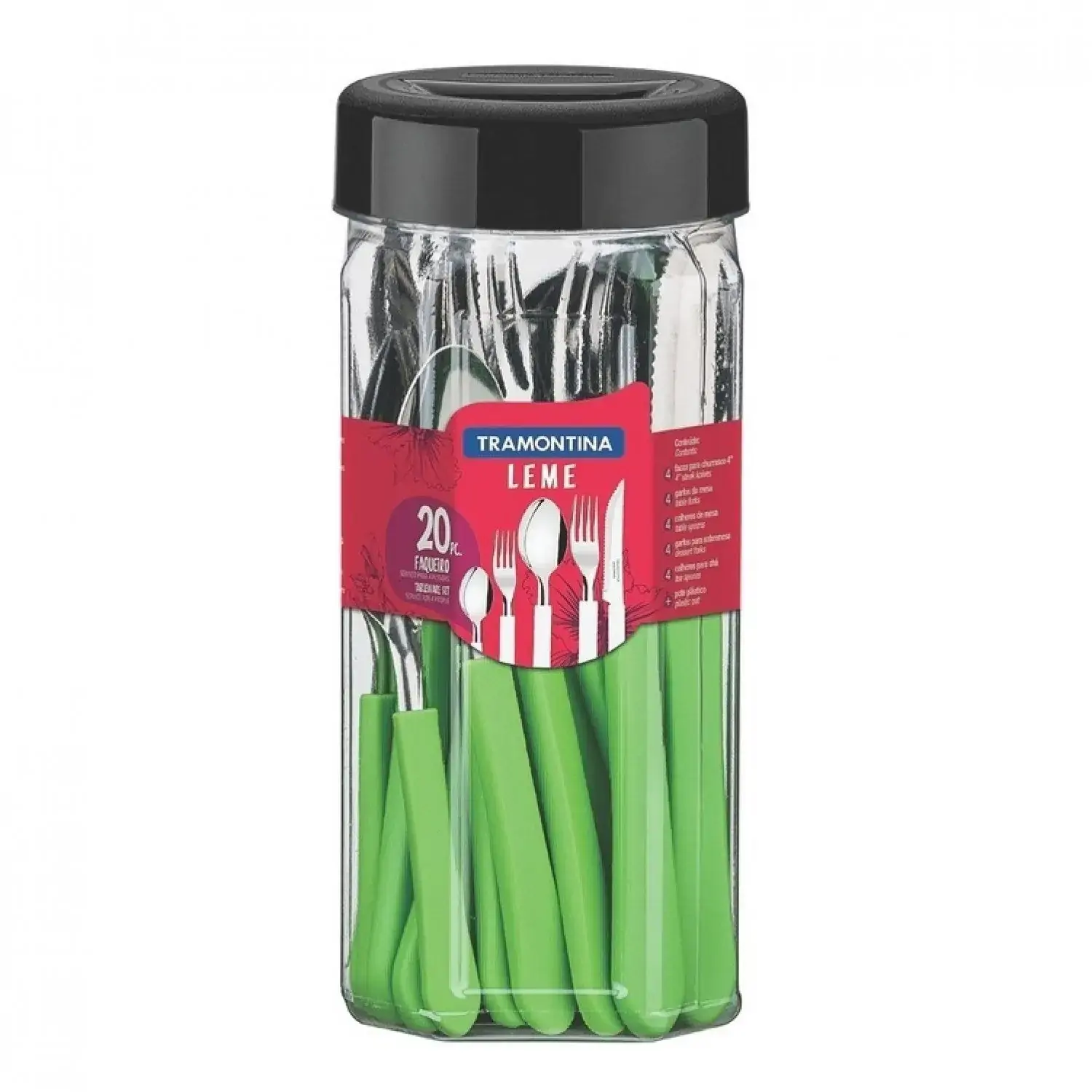 Faqueiro Inox 20 Pçs Leme Tramontina