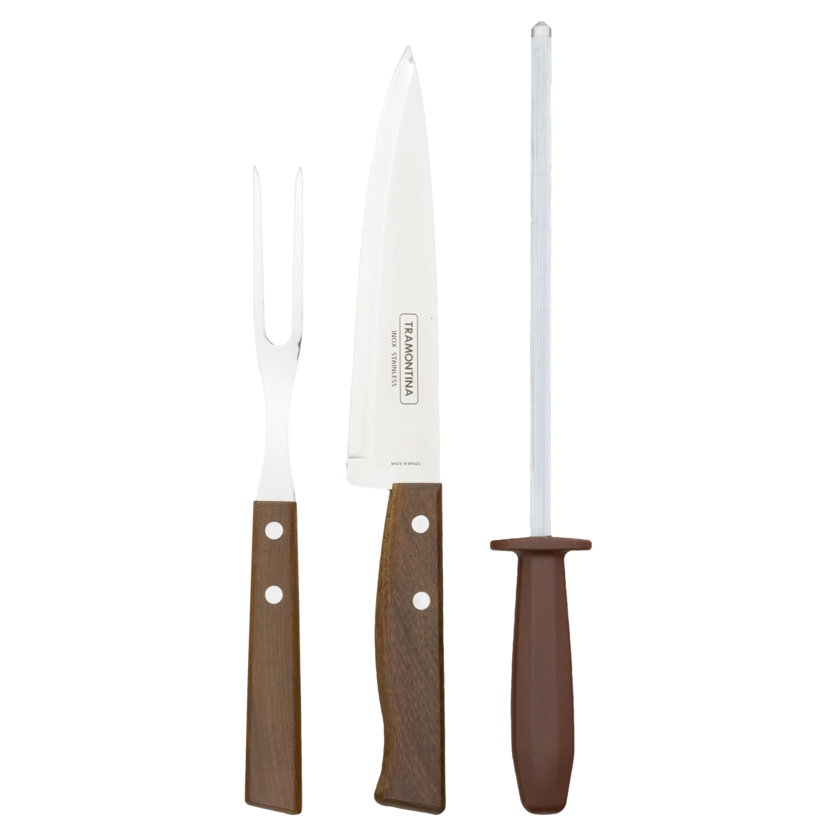 Conjunto para Churrasco em Inox 3 Peças - Tramontina