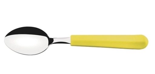 Colher Cha Sobremesa Tulum Inox Amarelo 23276420 Tramontina