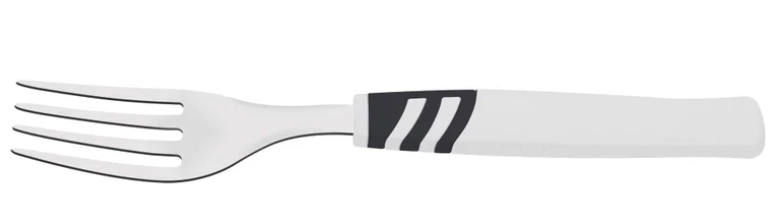 Garfo Sobremesa Amalfi Aco Inox Off White 23475480 Tramontina