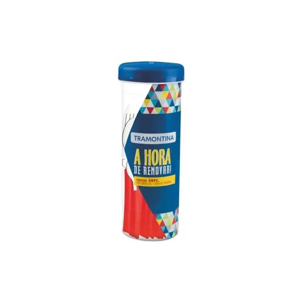 Faq Inox Brisa Hora De Renovar 20pc Vermelho