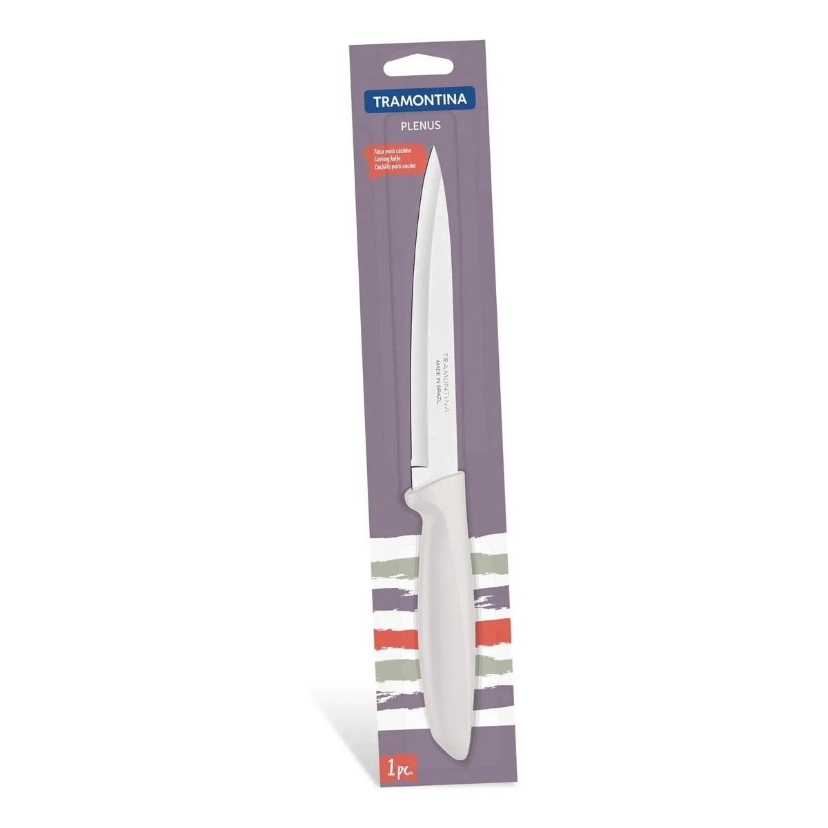 Faca Tramontina P/cozinha Inox.6 Plenus Offun