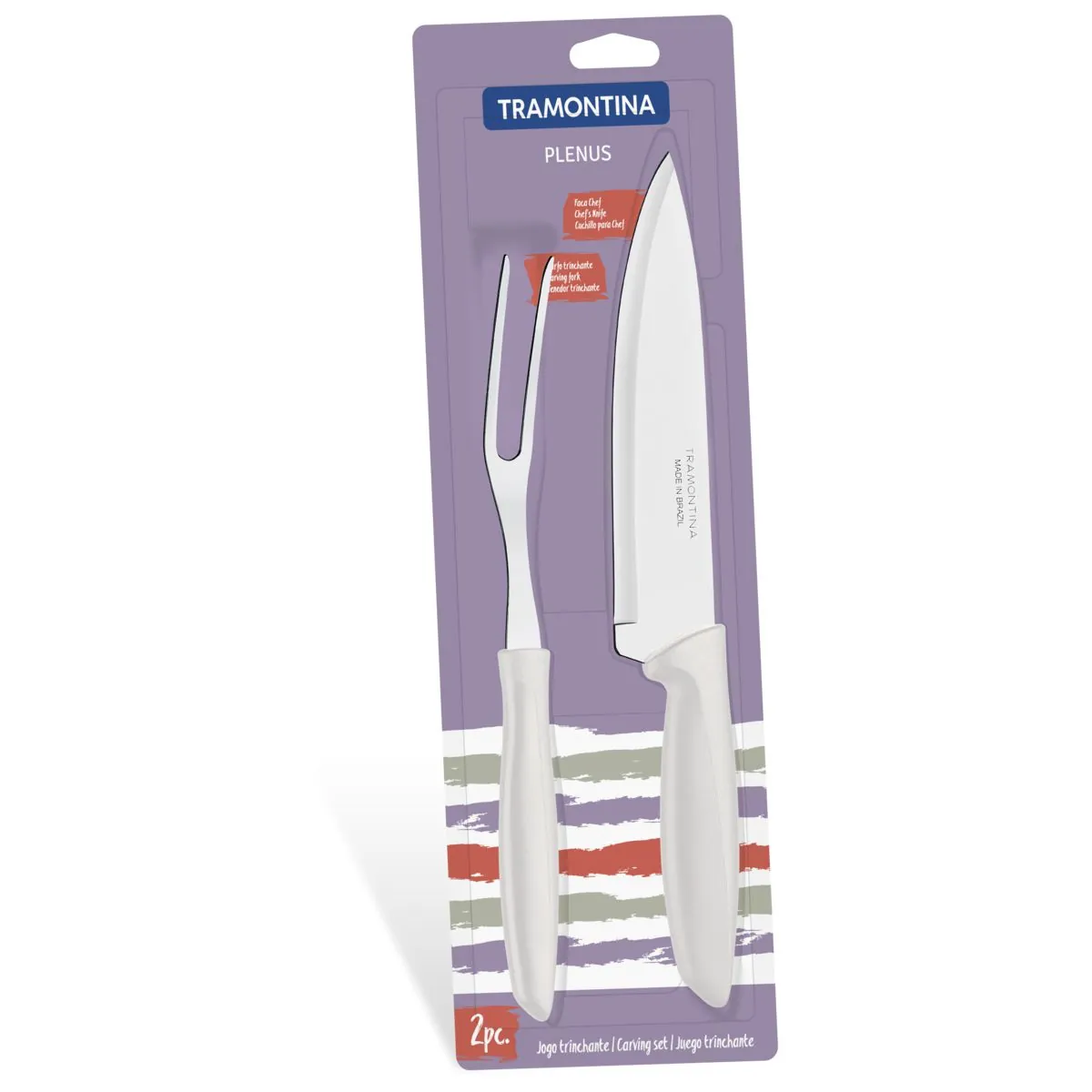Jg.trinchante Tramontina Inox Plenus 2pcs Off