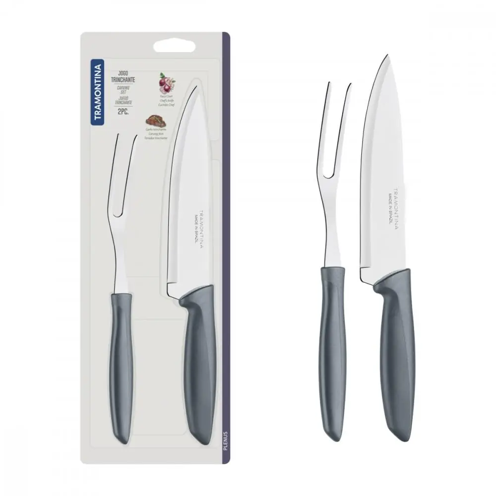 Conj. Trinchante Tramontina 2pcs Inox