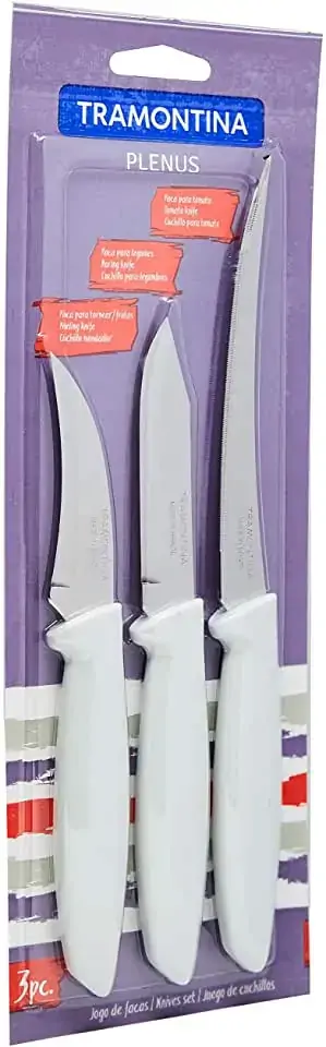 Jg.facas Inox Tramontina 3 Pcs.plenus Off