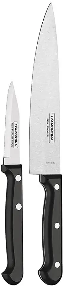 Jogo Faca Tramontina Inox 2pc Ultracorte Un