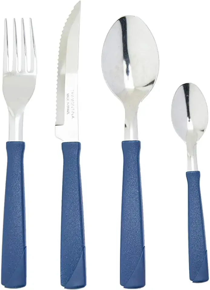 Faqueiro Tramontina 20pcs New Kolor Azul