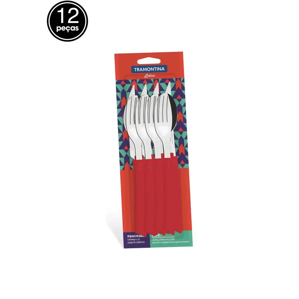 Faqueiro Tramontina Inox Brisa 12pc Vm Un