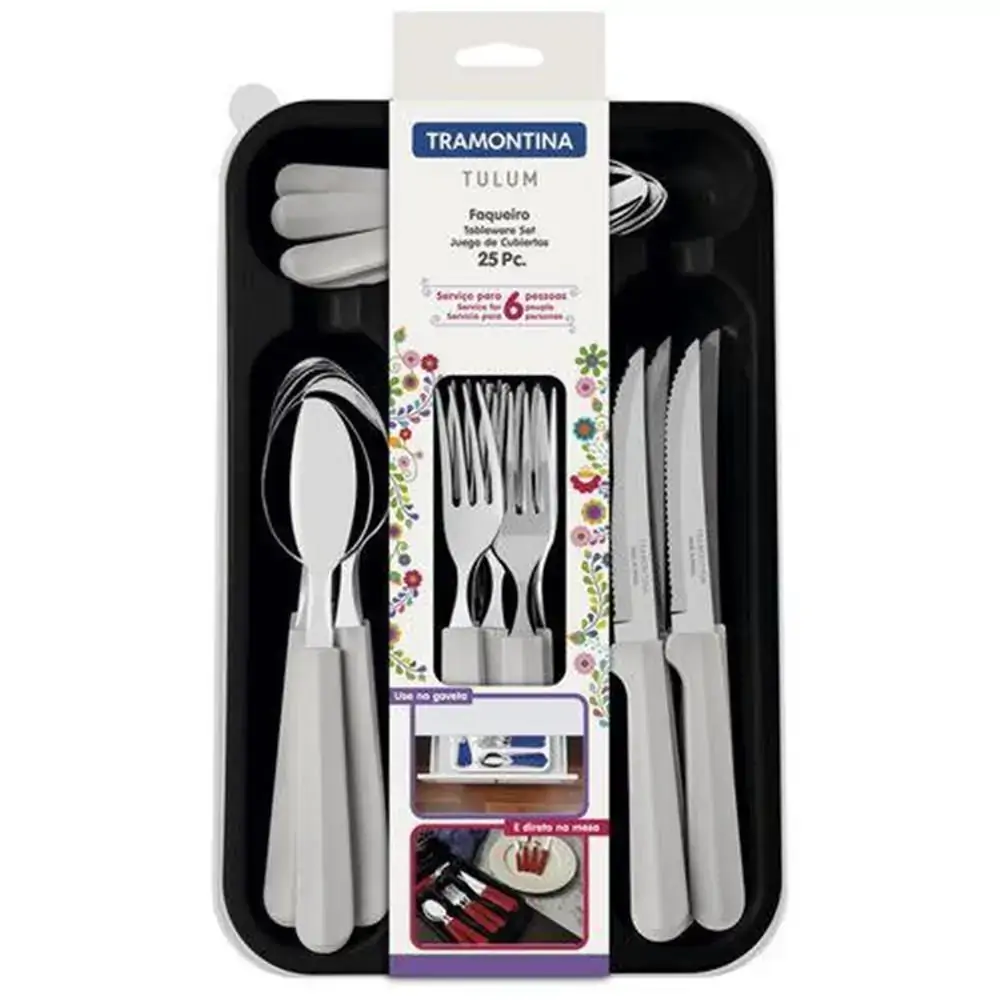 Faqueiro Tramontina Inox Tulum 25pc Bc Un
