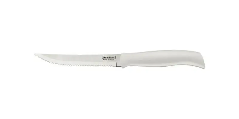 Faca Churrasco/Fruta Inox Profit Branca 5 Polegadas