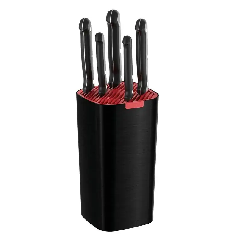 Jogo De Facas 6pcs Ultracorte Preto Sortidos De Utensilios Para Uso Domestico