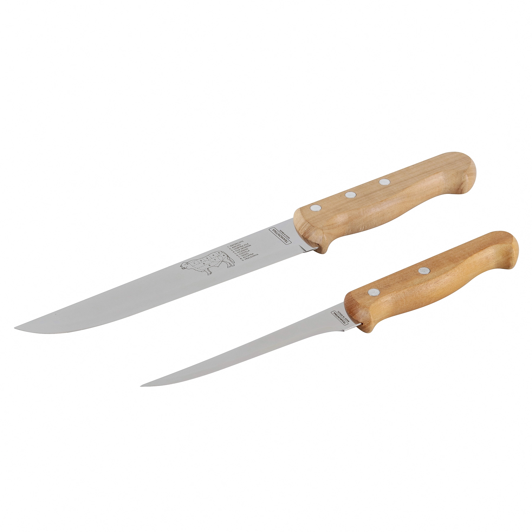 Jogo de Facas Tramontina Churrasco com 2 Peças