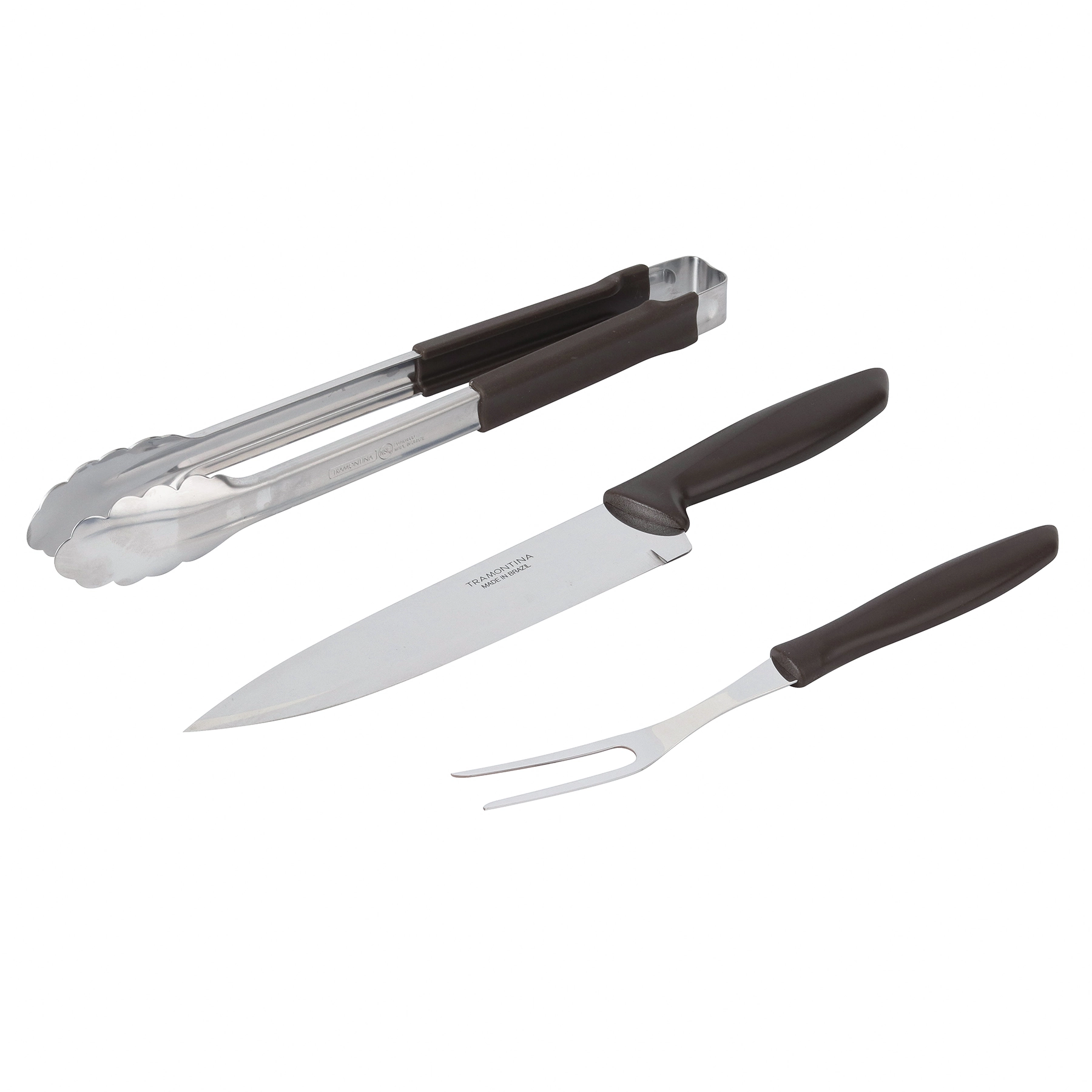 Kit de Churrasco Tramontina Plenus Aço Inox 3 Peças