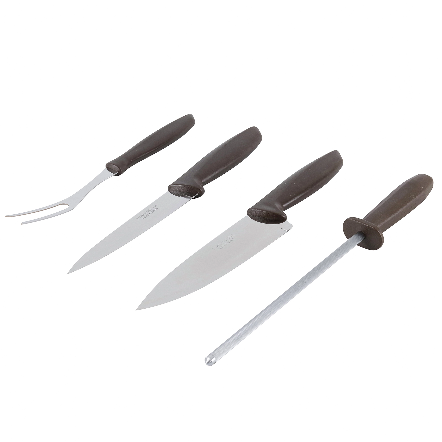 Kit de Churrasco Tramontina Plenus Aço Inox 4 Peças
