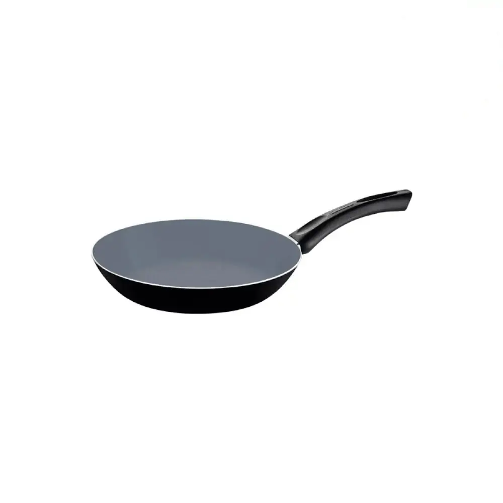 Frigideira 24cm 1,2l Preto Aluminio Com Revestimento Ceramico E Silicone
