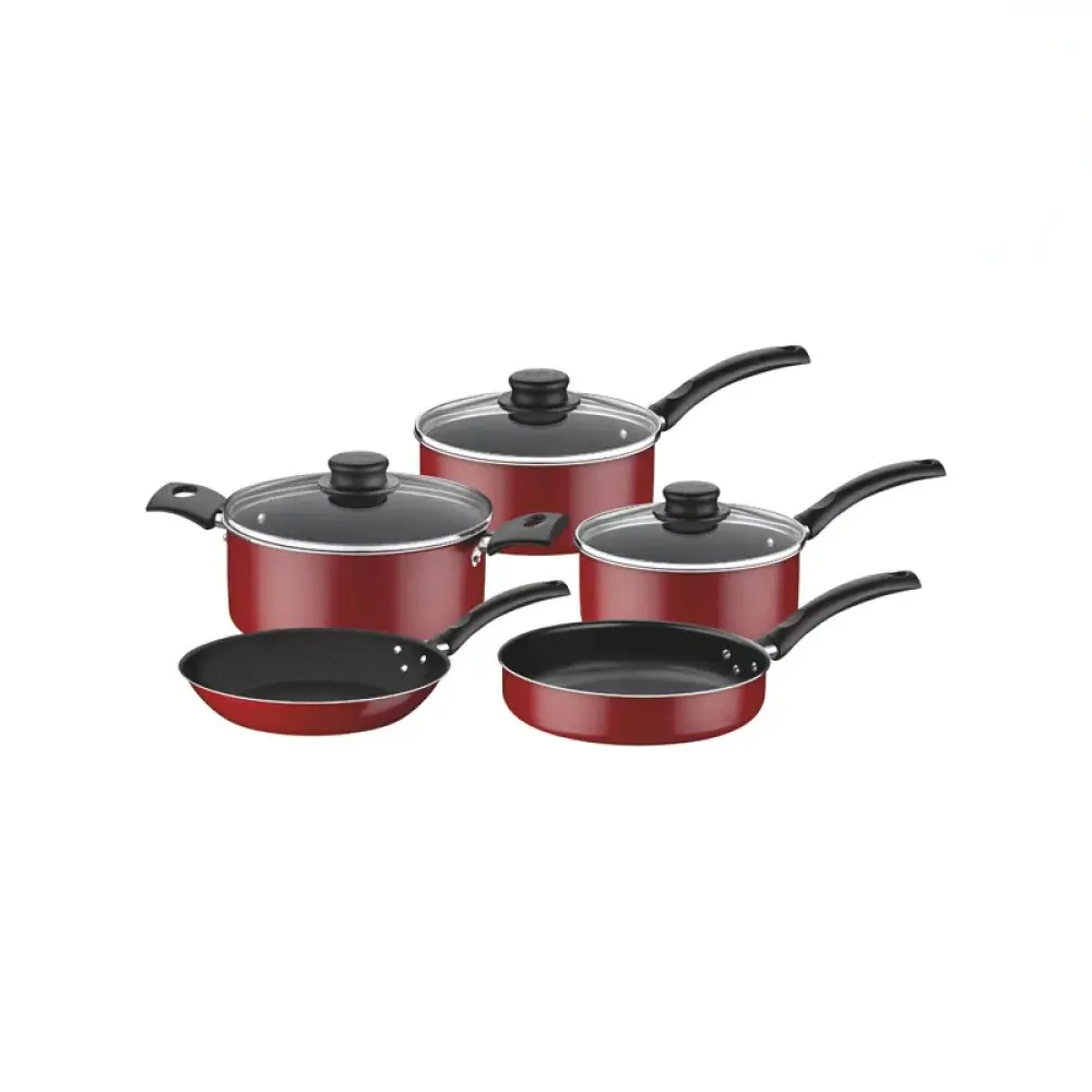 Jg.panela Tramontina 5pcs Turim Verm.