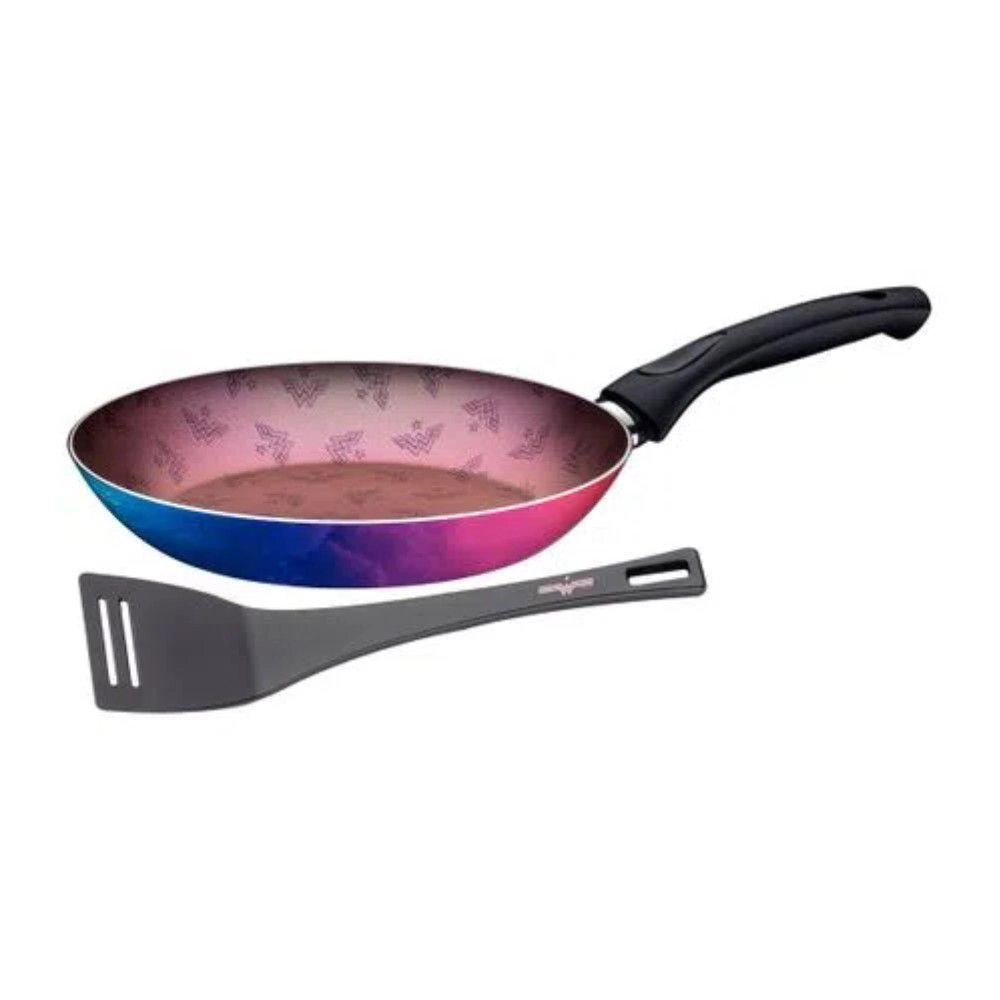 Frigideira Antiaderente Tramontina Mulher-Maravilha 1984 24cm Com Espátula