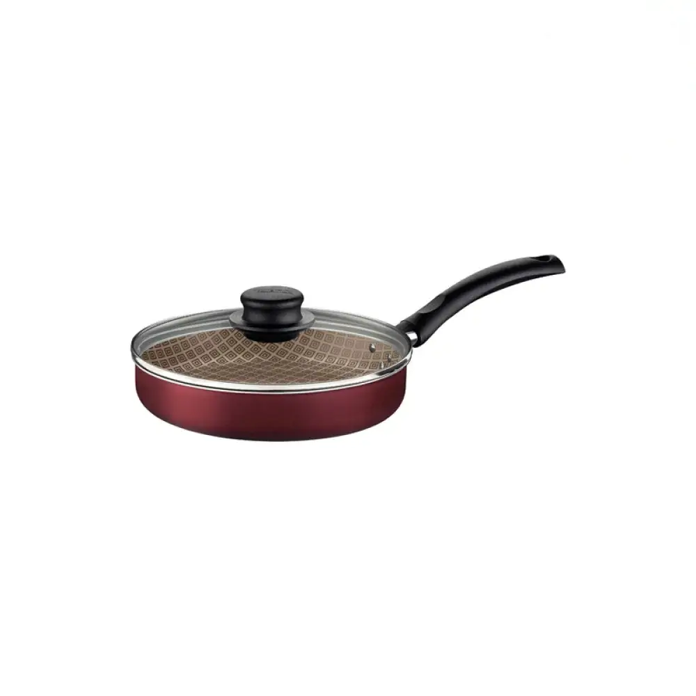 Frig Reta Alum 22cm C/tp Turim Ver Aluminio Com Revestimento Antiaderente