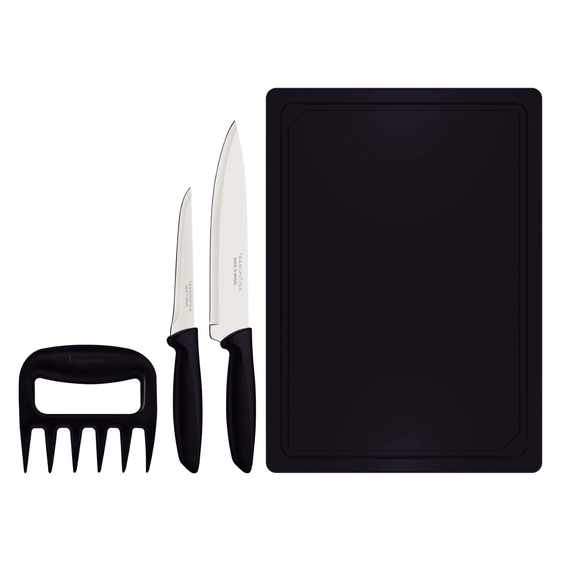 Conjunto de Facas Aço Inox Churrasco Tramontina 4 Peças