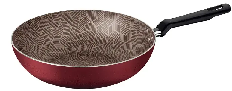 Frigideira Alum.funda Loreto Tramont.28cm Verm.