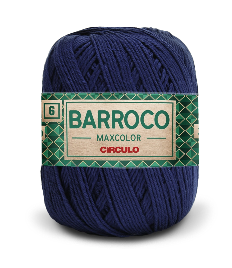 Bar Barroco M Color Liso Azul 2856