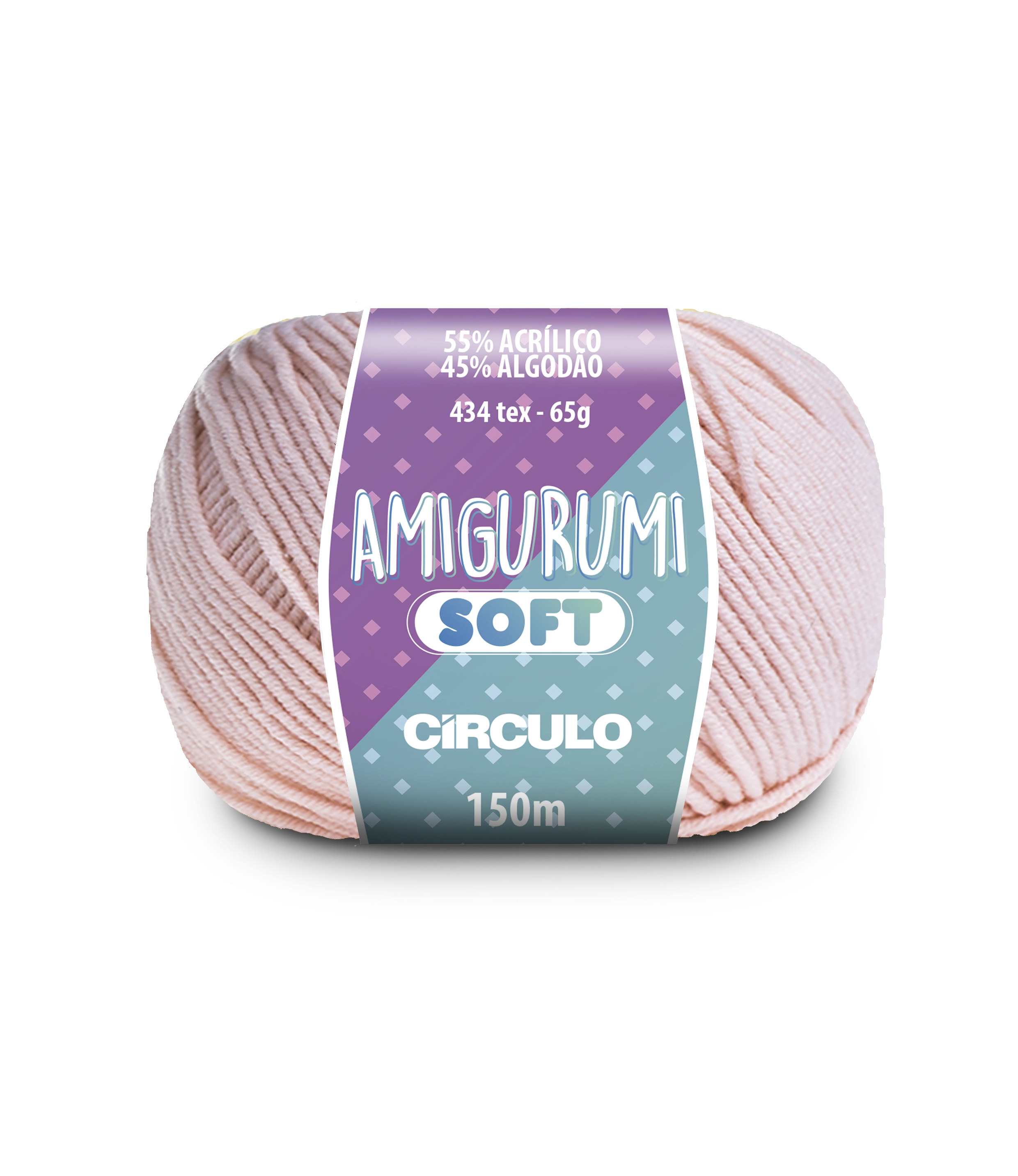 Fio Amigurumi Soft Cor3081 Rosado
