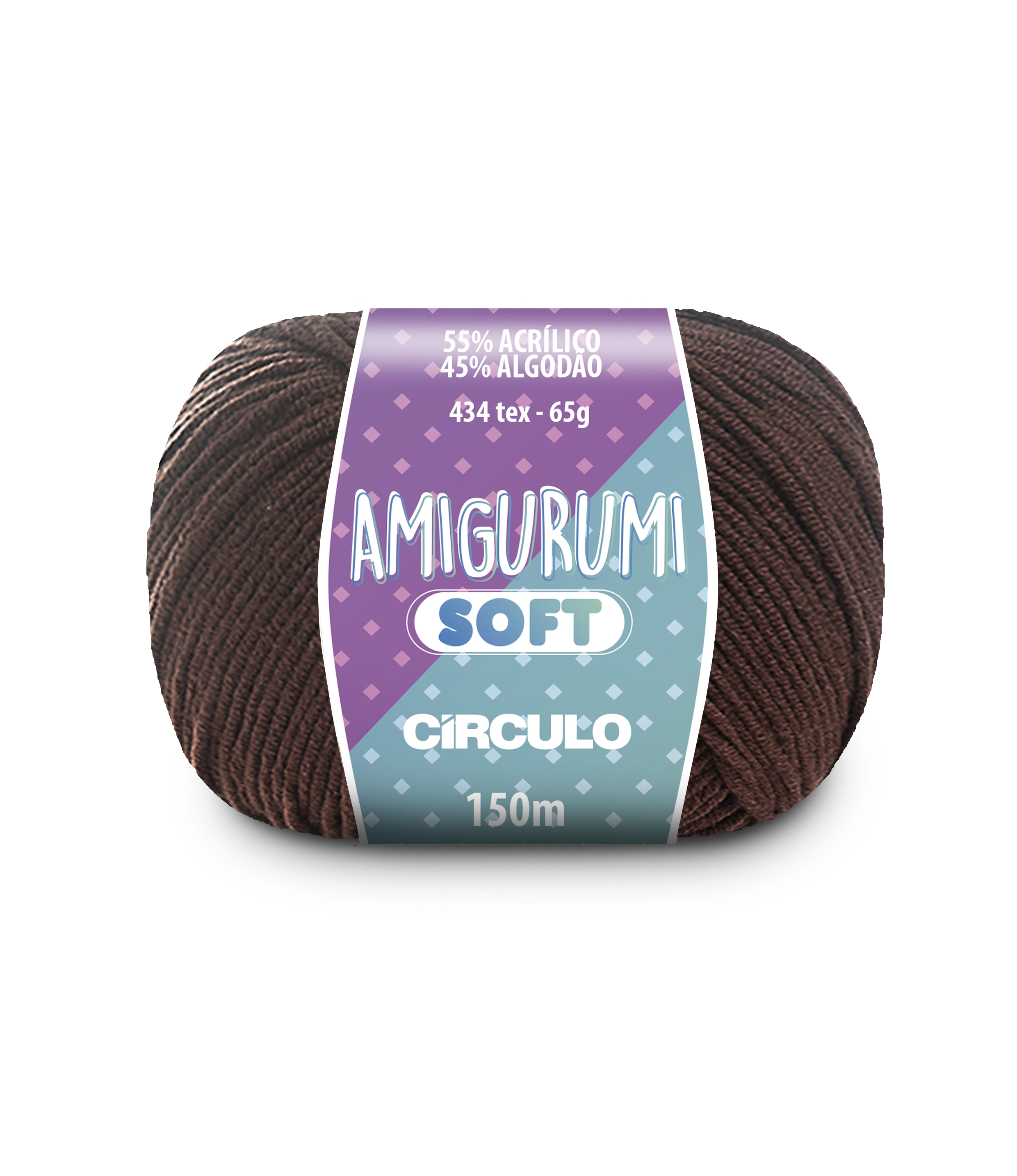 Fio Amigurumi Soft Cor7569 Brigadeiro
