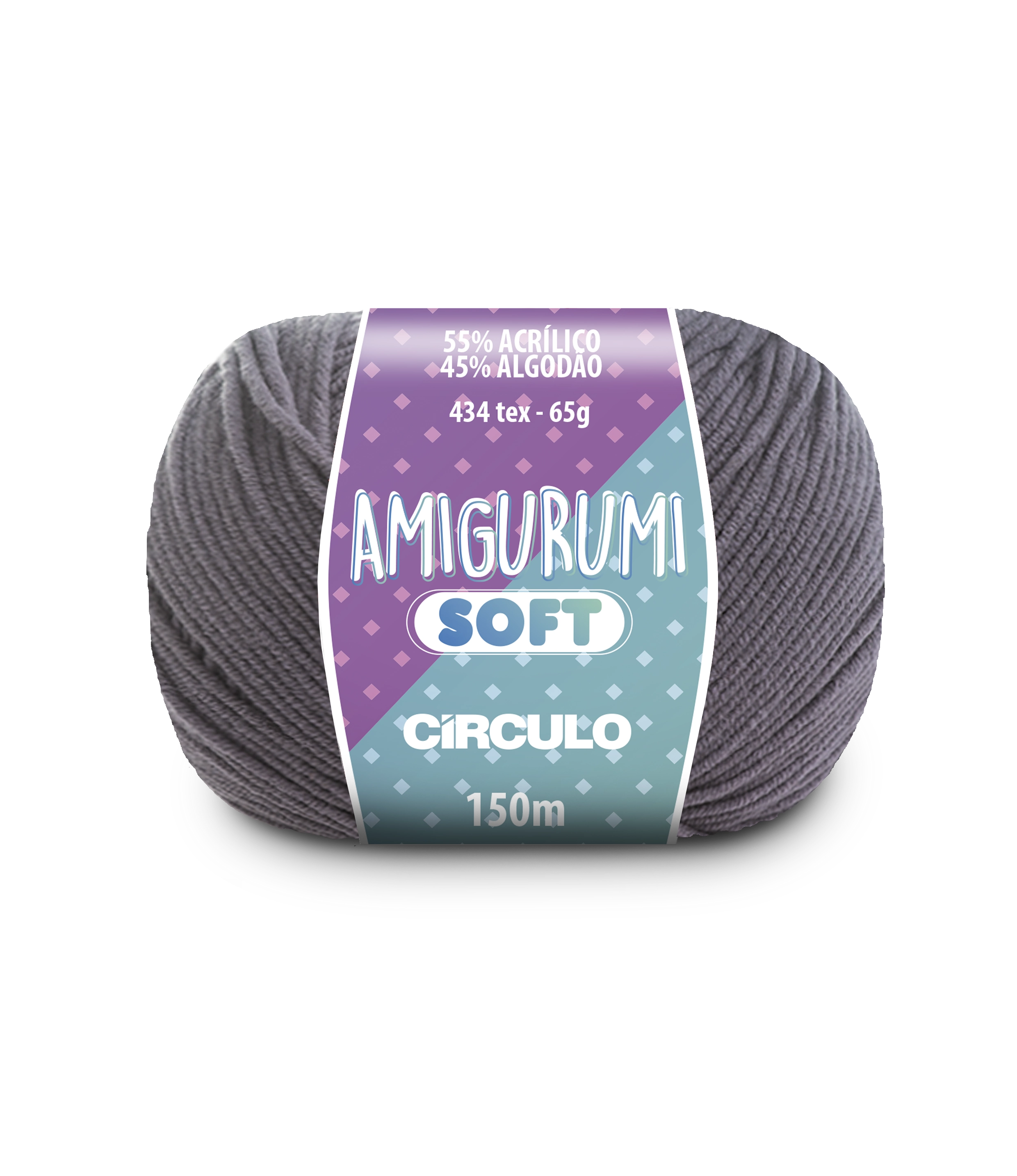 Fio Amigurumi Soft Cor8464 Cinzelado