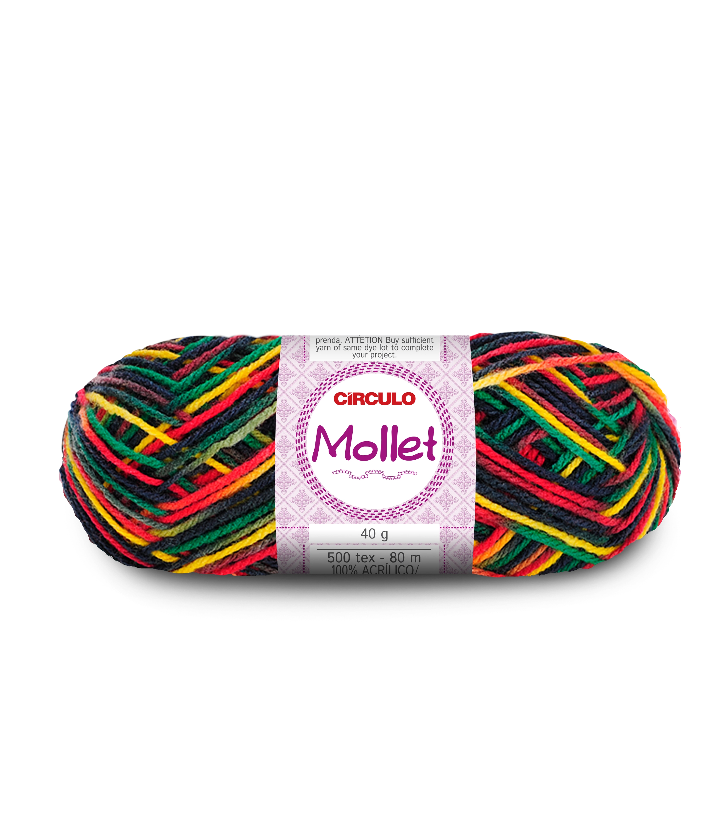 La Circulo Mollet Olodum 40g Cor9294