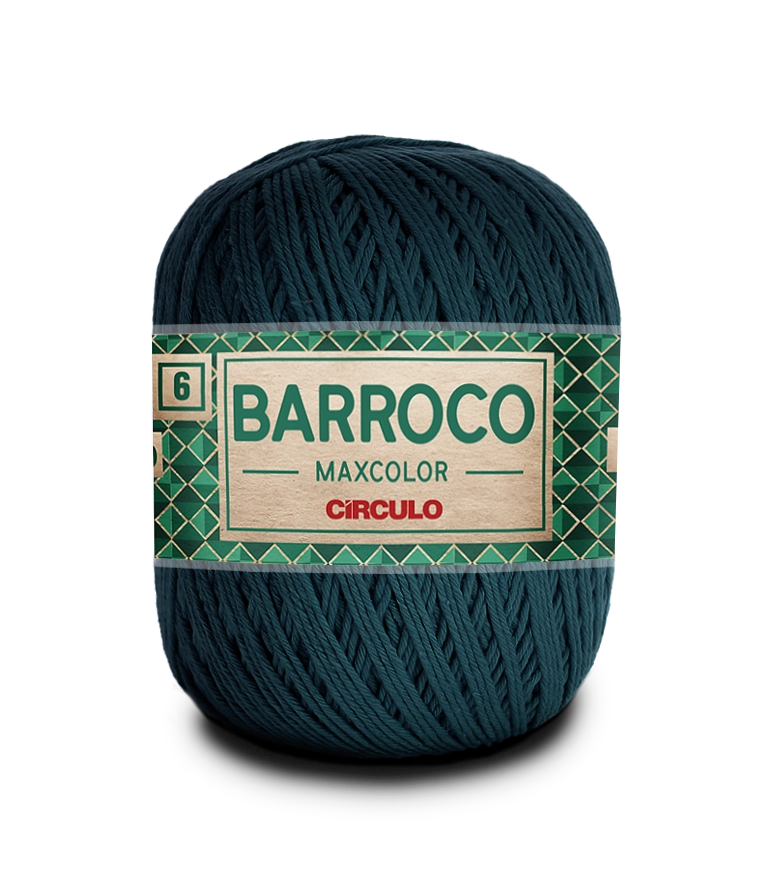 Barbante Bar Max Color 400g Cor5073 Petroleo