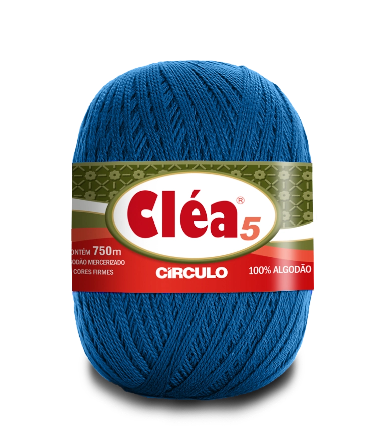 Fio Clea 5 Azul Classico 147g Cor2770