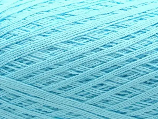 Free Ship Light Turquoise Size 10 Crochet Cotton Thread Yarn Knitting. 100 Mercerized
