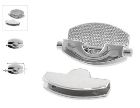 Fecho De Metal Botao Cor 20