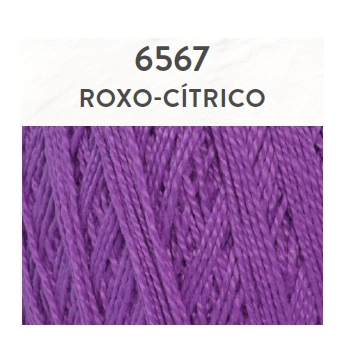 Linha P/artesanato Clea 1000 Cor 6567 Roxo Citrico