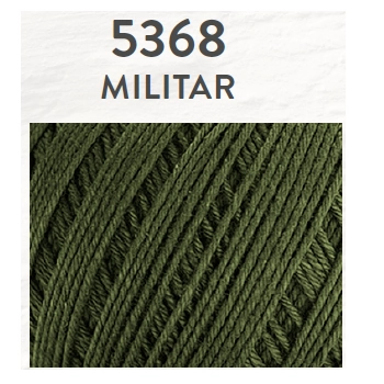 Linha Amigurumi Cor 5368 Militar 254m