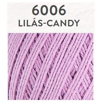 Linha Amigurumi Cor 6006 Lilas Candy 254m