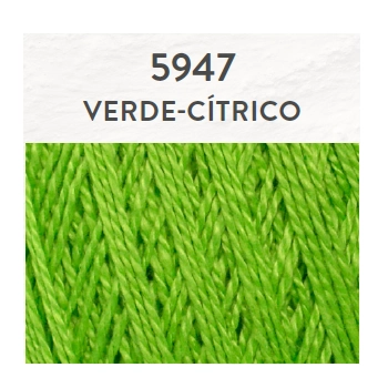 Linha P/artesanato Anne 500 Cor 2947 Verde Citrico