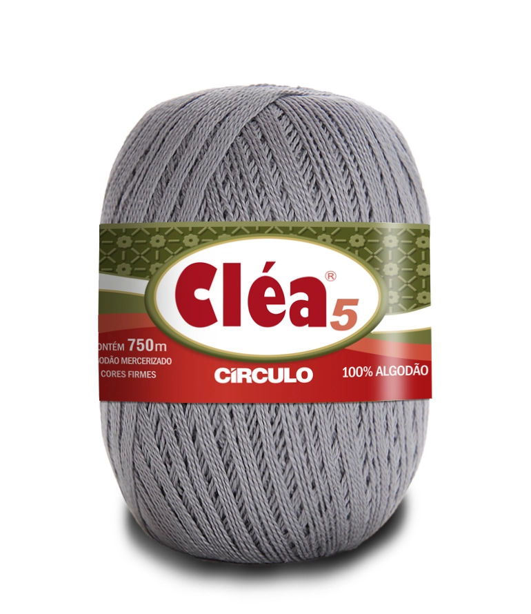 Fio Clea 5 Aluminio 147g Cor8473