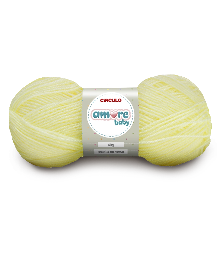 Fio Amore Baby Cor325 Amarelo Candy