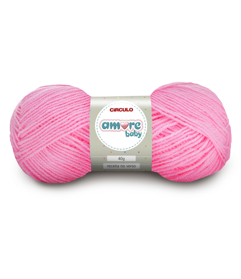 Fio Amore Baby Cor3125 Rosa Quartzo
