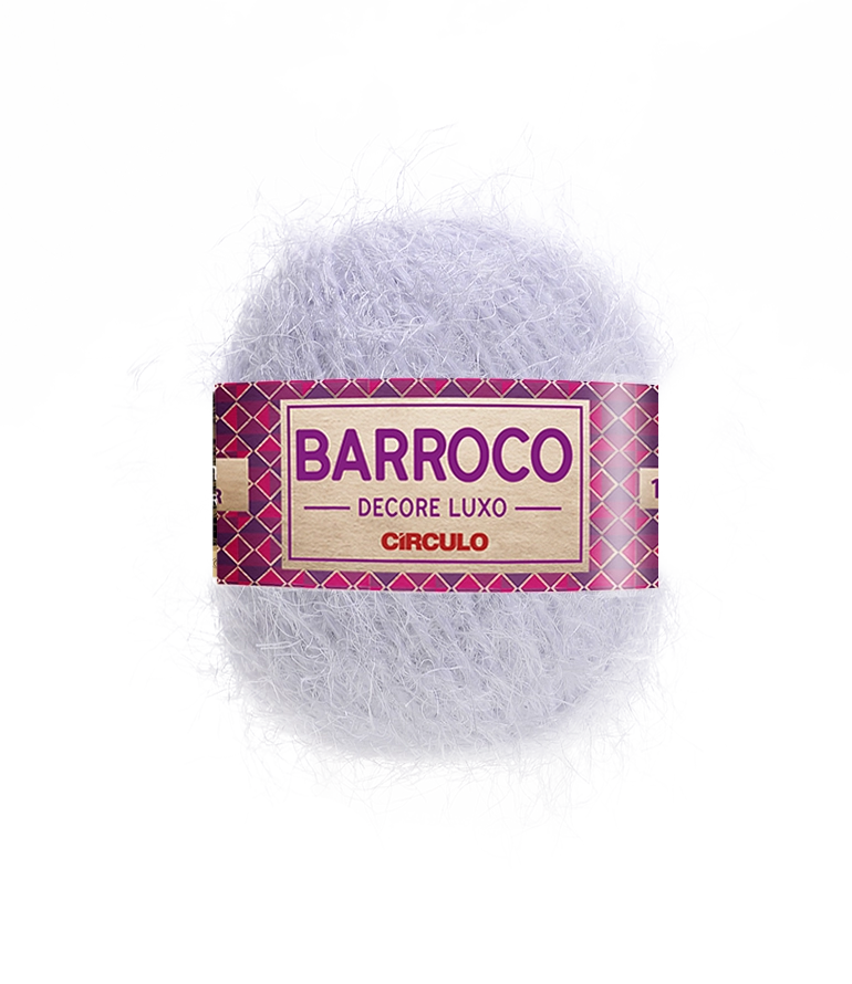 Barbante Barroco Decore Luxo Cor100 Branco